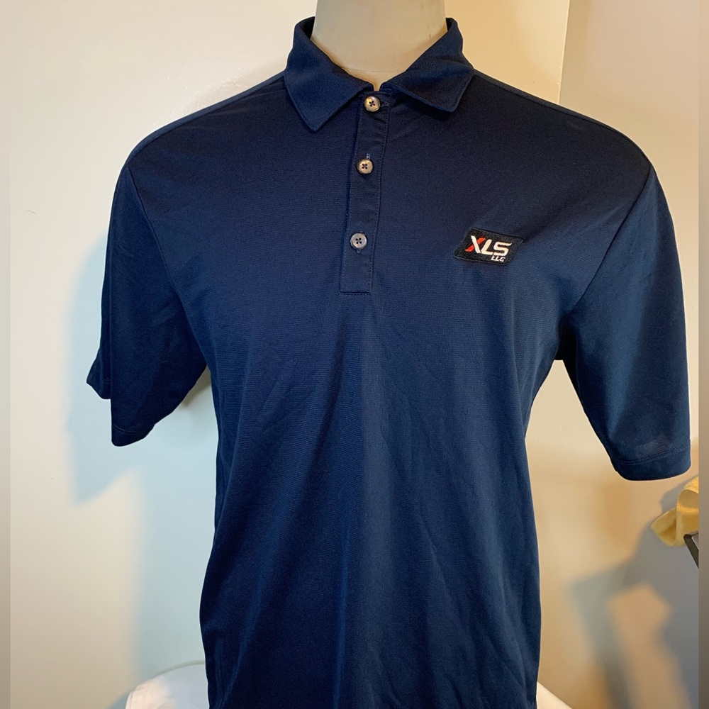 NIKEGOLF. Men's Navy NikeGolf Shirt. Size M